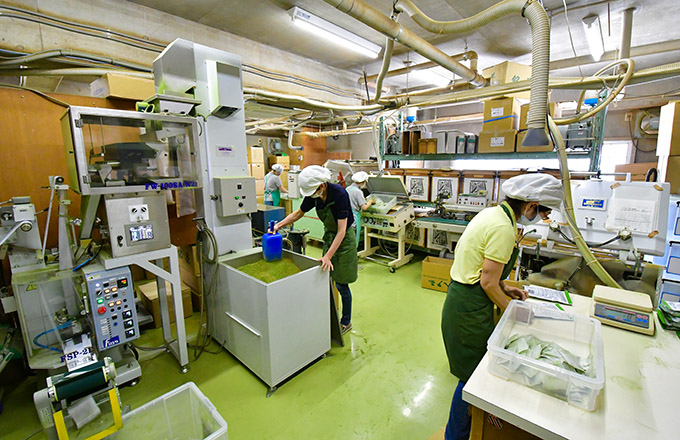 銘茶みどり屋本社工場